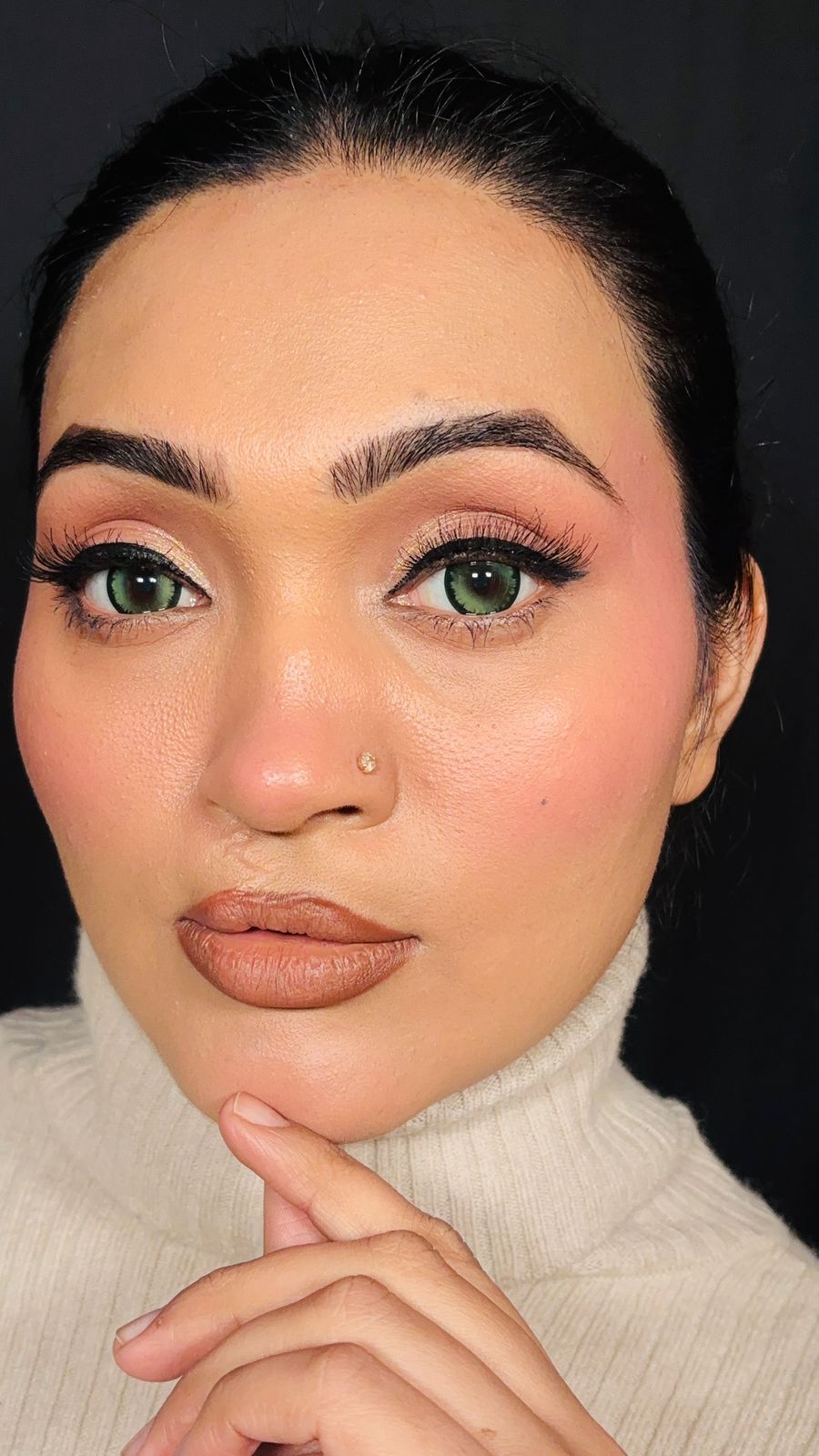 Mystic Green Monthly Lenses