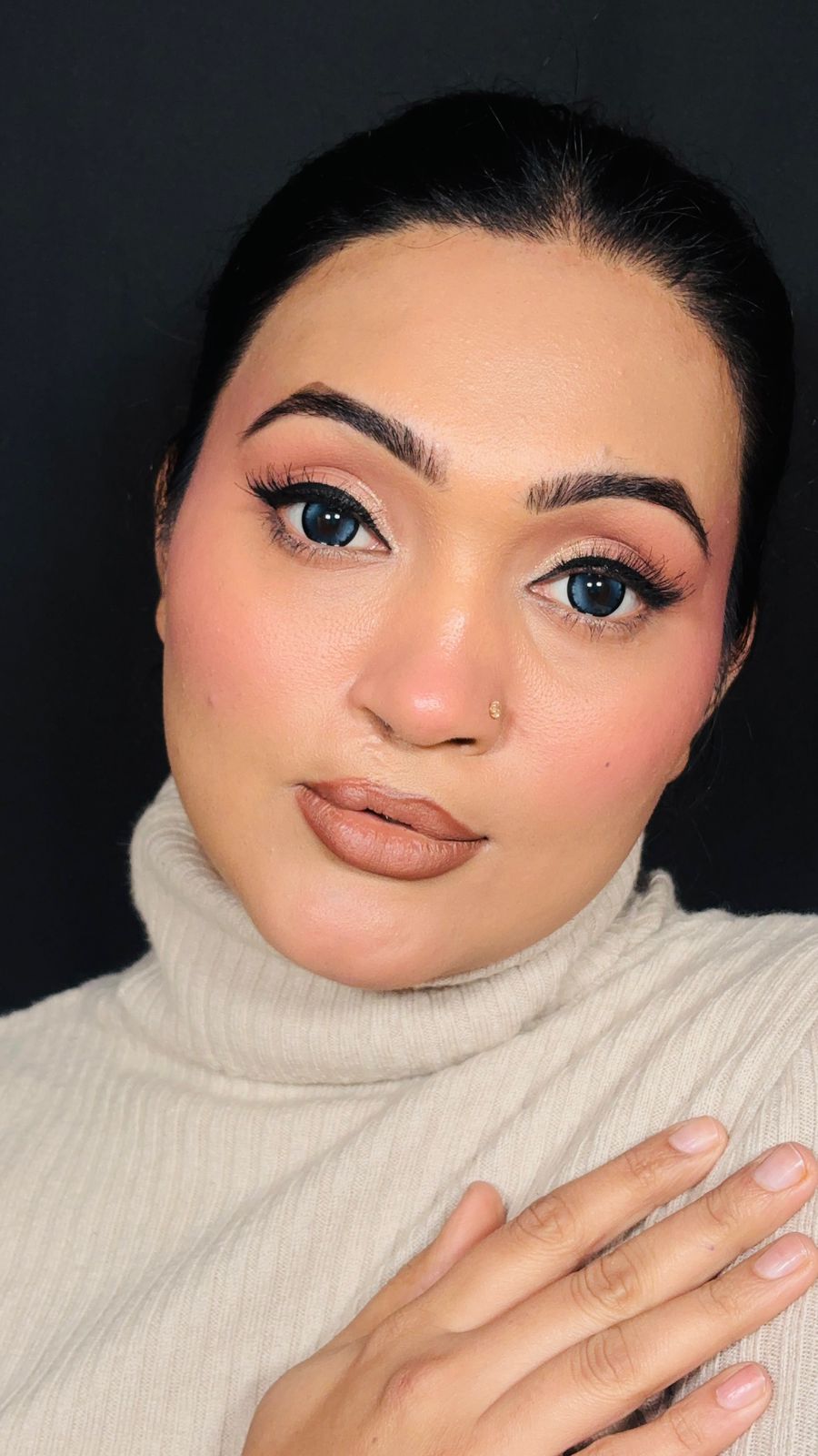 Mystic blue yearly lenses