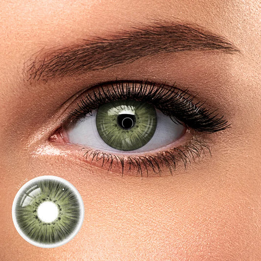 pine green monthly lenses