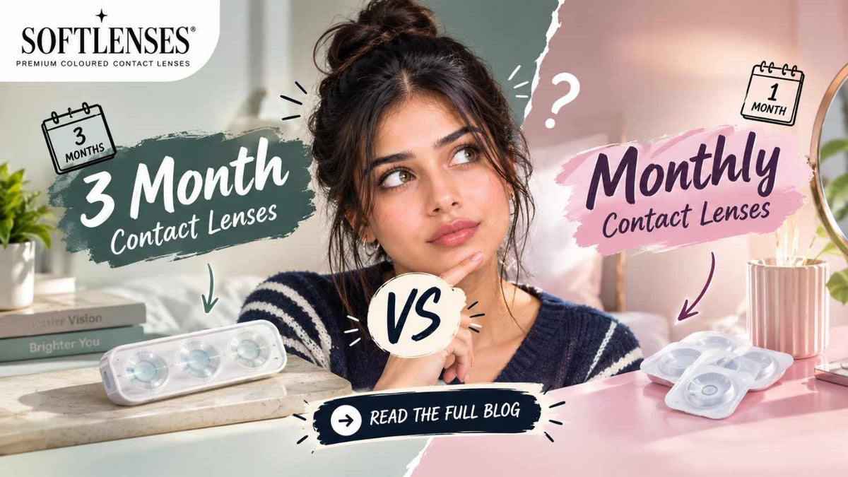 3-Month vs Monthly Contact Lenses: Which One Should You Choose?