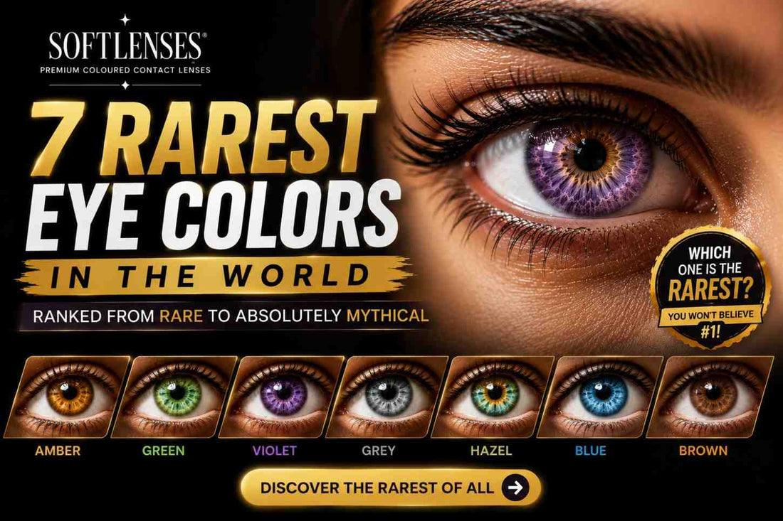 7 Rarest Eye Colors in the World