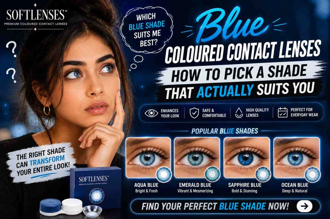 Best Blue Coloured Contact Lenses