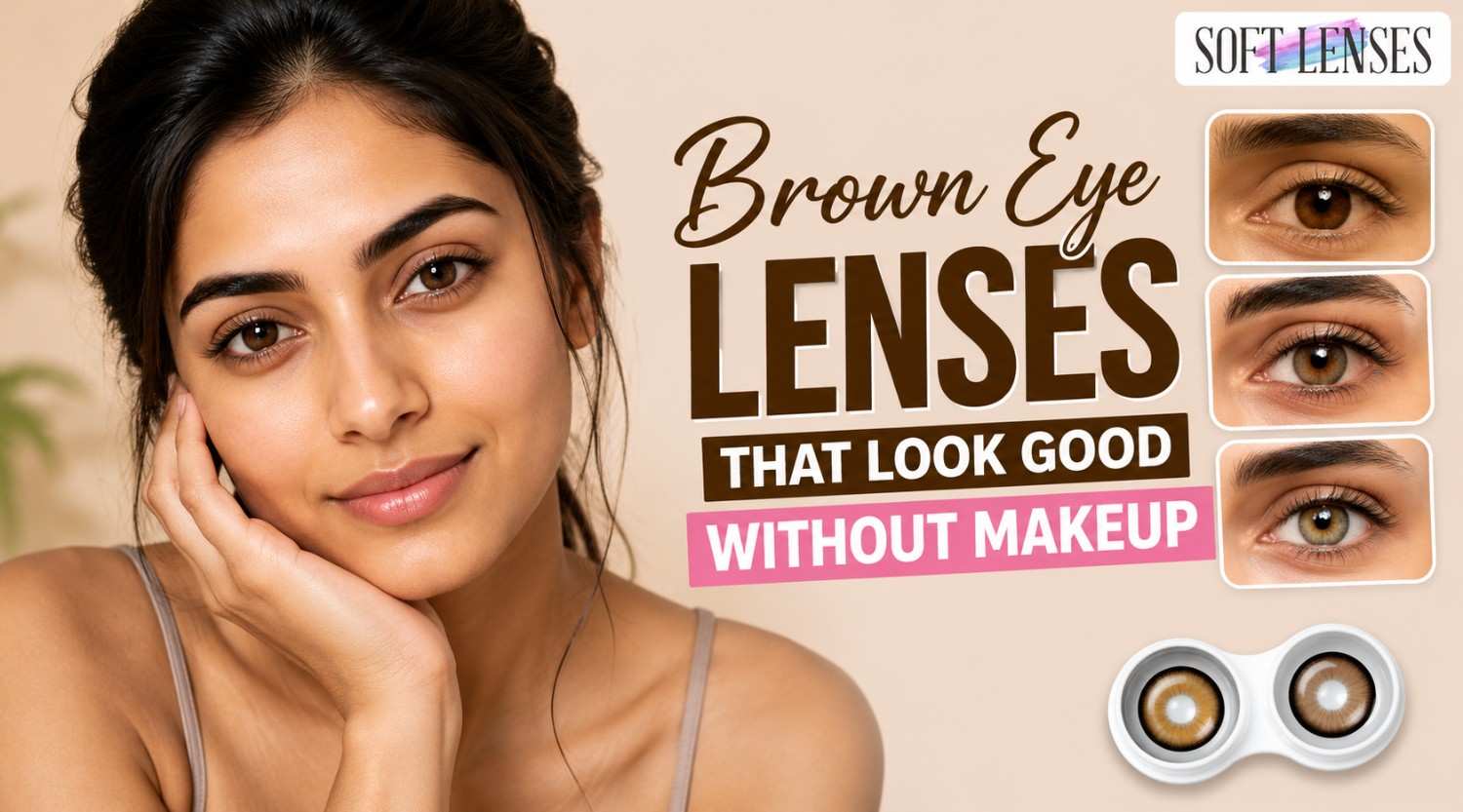 Brown Eye Lenses That Look Good Without Makeup