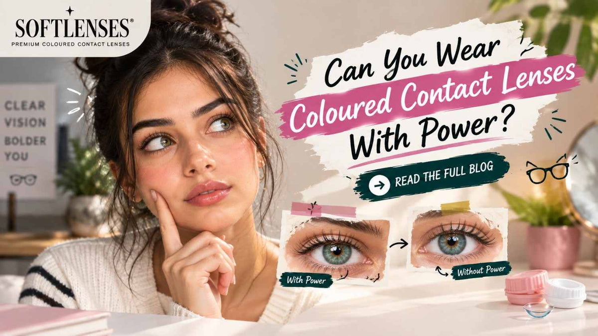Coloured Contact Lenses With Power