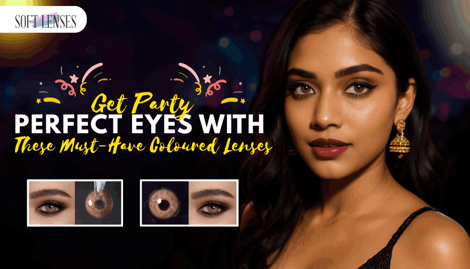 Get Party-Perfect Eyes with These Must-Have Coloured Lenses