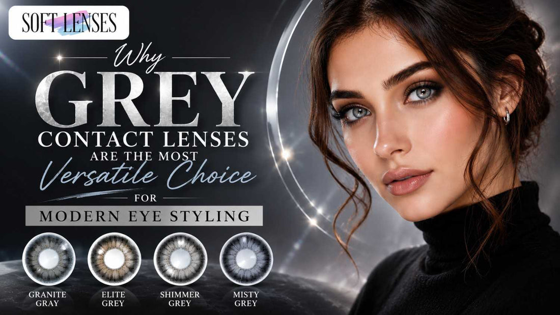 Most Versatile Grey Colour Eye Lens