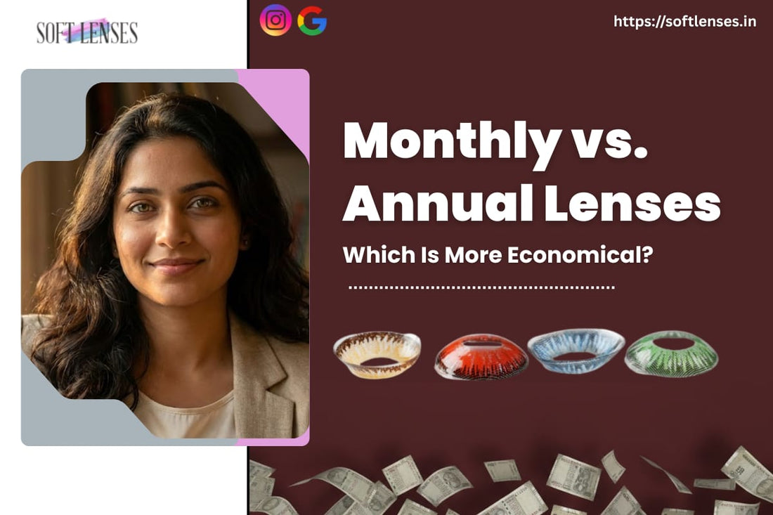 Monthly vs Yearly Eye lenses