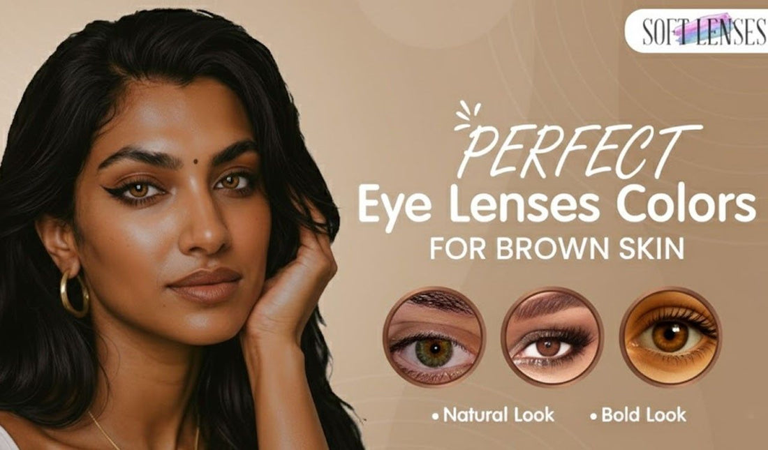 contact lens color for brown skin tone