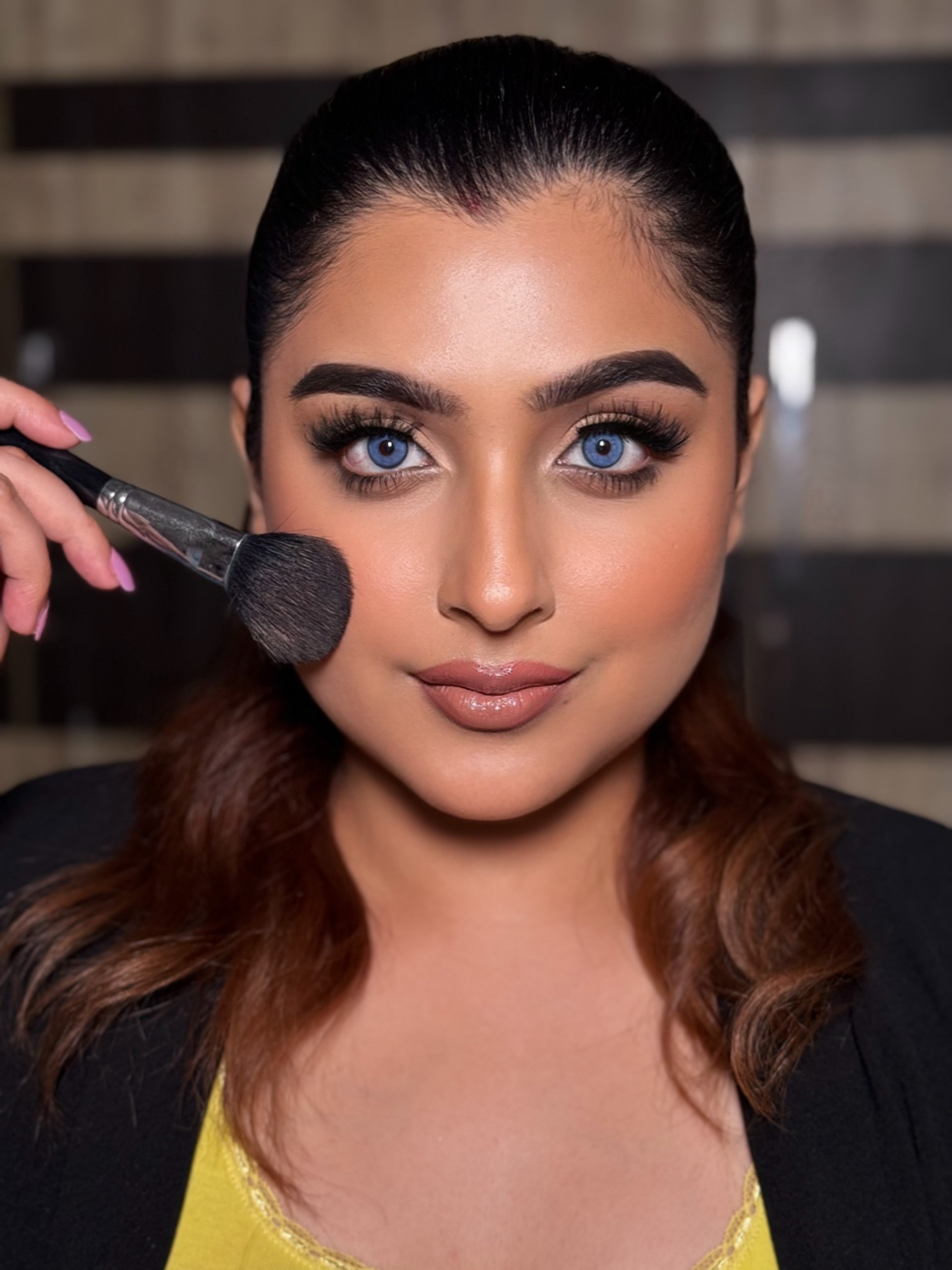 Nilani Blue Colour Monthly Lenses