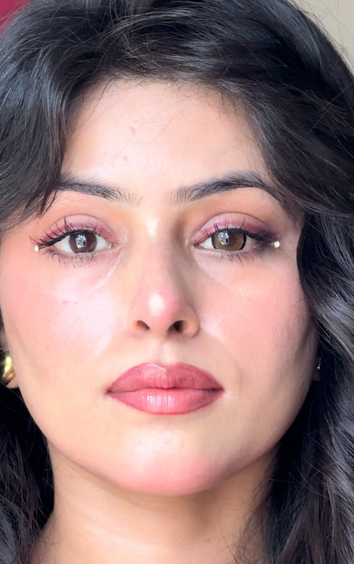 Glow brown yearly lenses