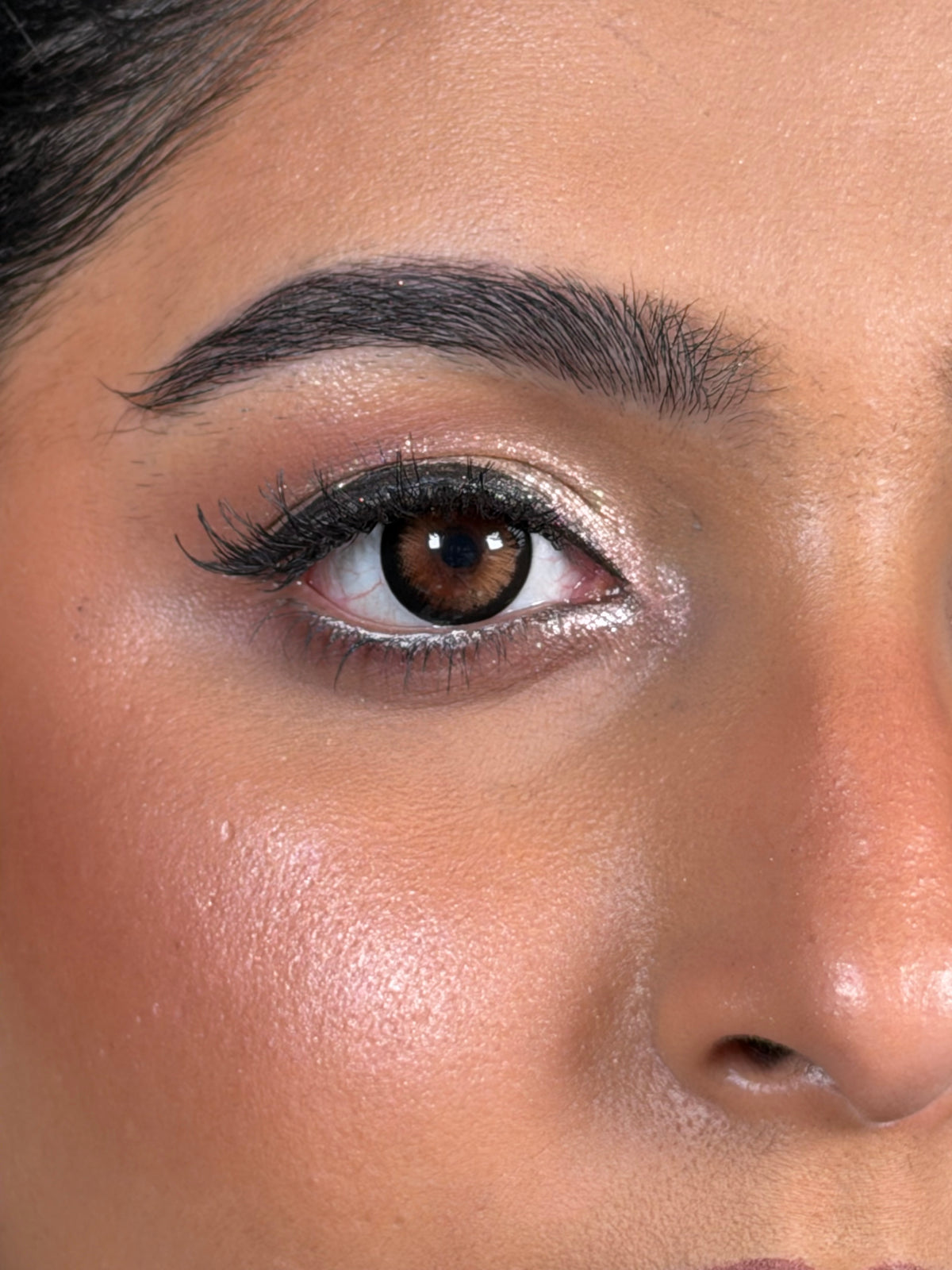 Choco brown yearly lenses