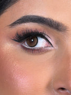Haze brown yearly lenses