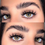toffee brown monthly lens