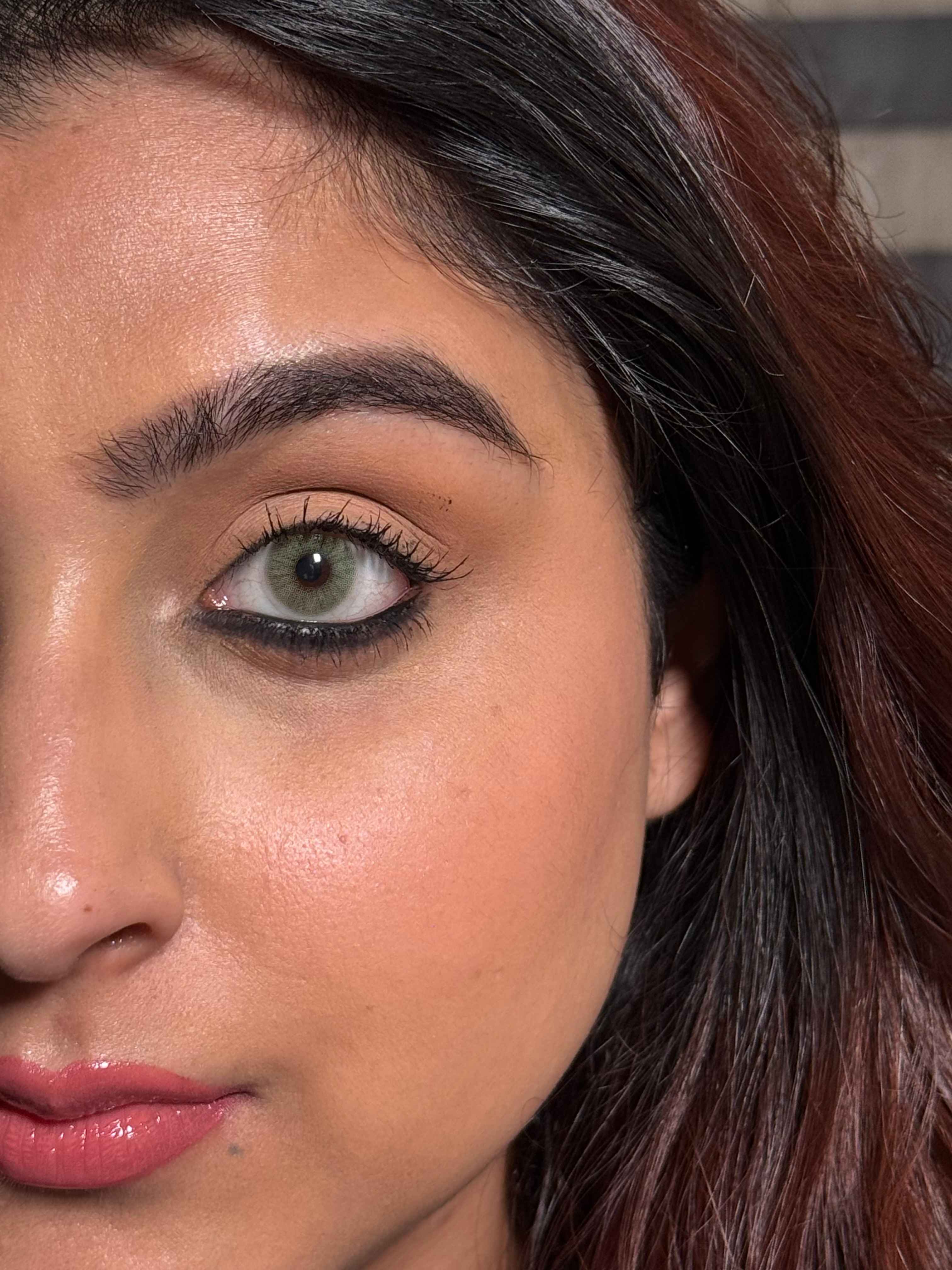 pale smokey yearly lenses