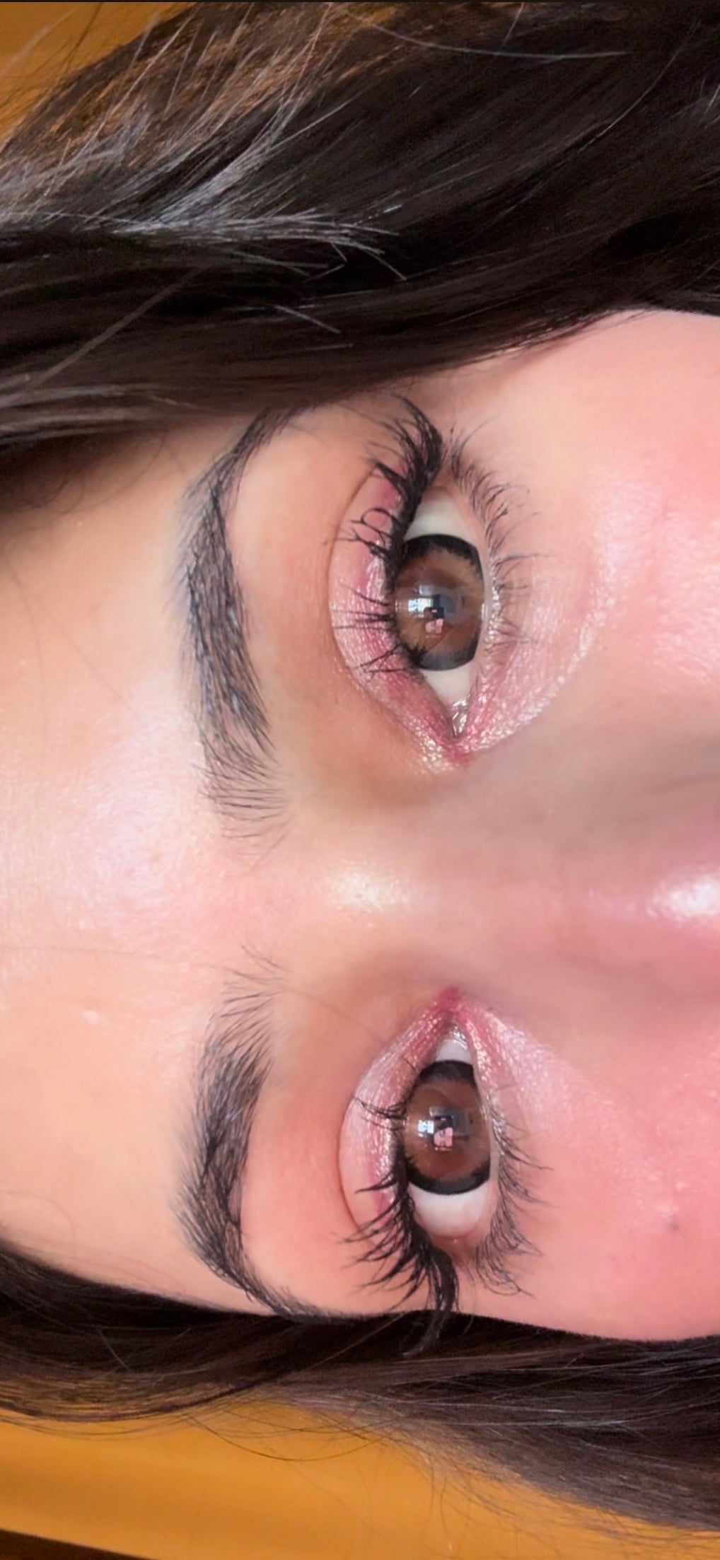 Choco brown yearly lenses