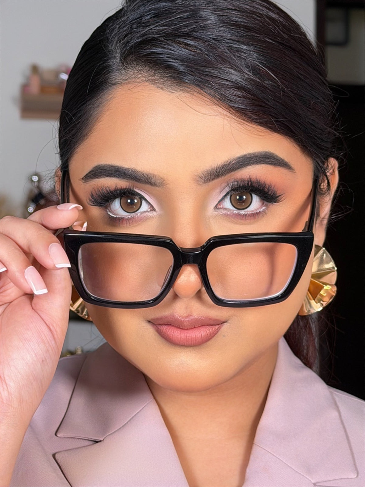 Haze brown yearly lenses