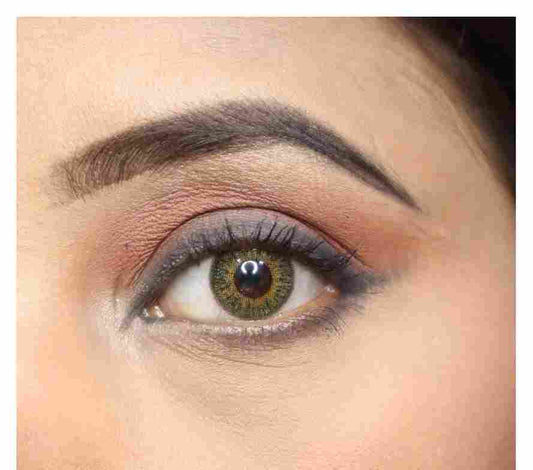 Hazel Green Contact Lenses Yearly