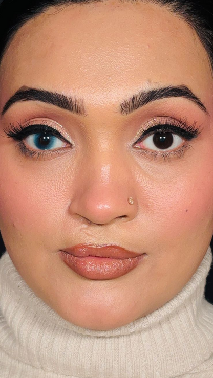 Galaxy blue yearly lenses