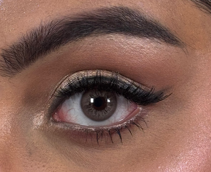 nutty brown yearly lenses