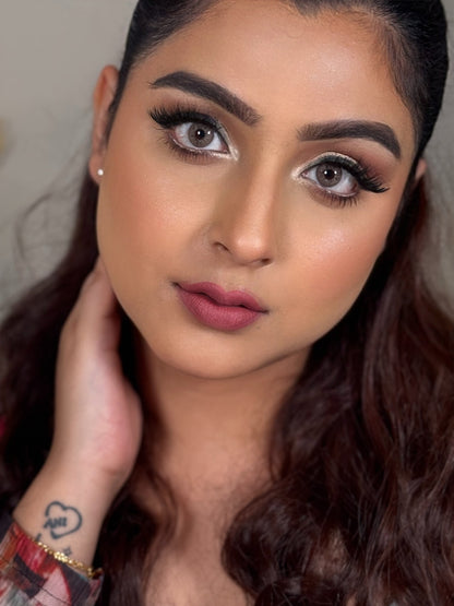 nutty brown yearly lenses