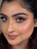 Nutty Brown Colour Yearly Lenses