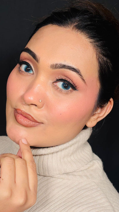 Galaxy blue yearly lenses