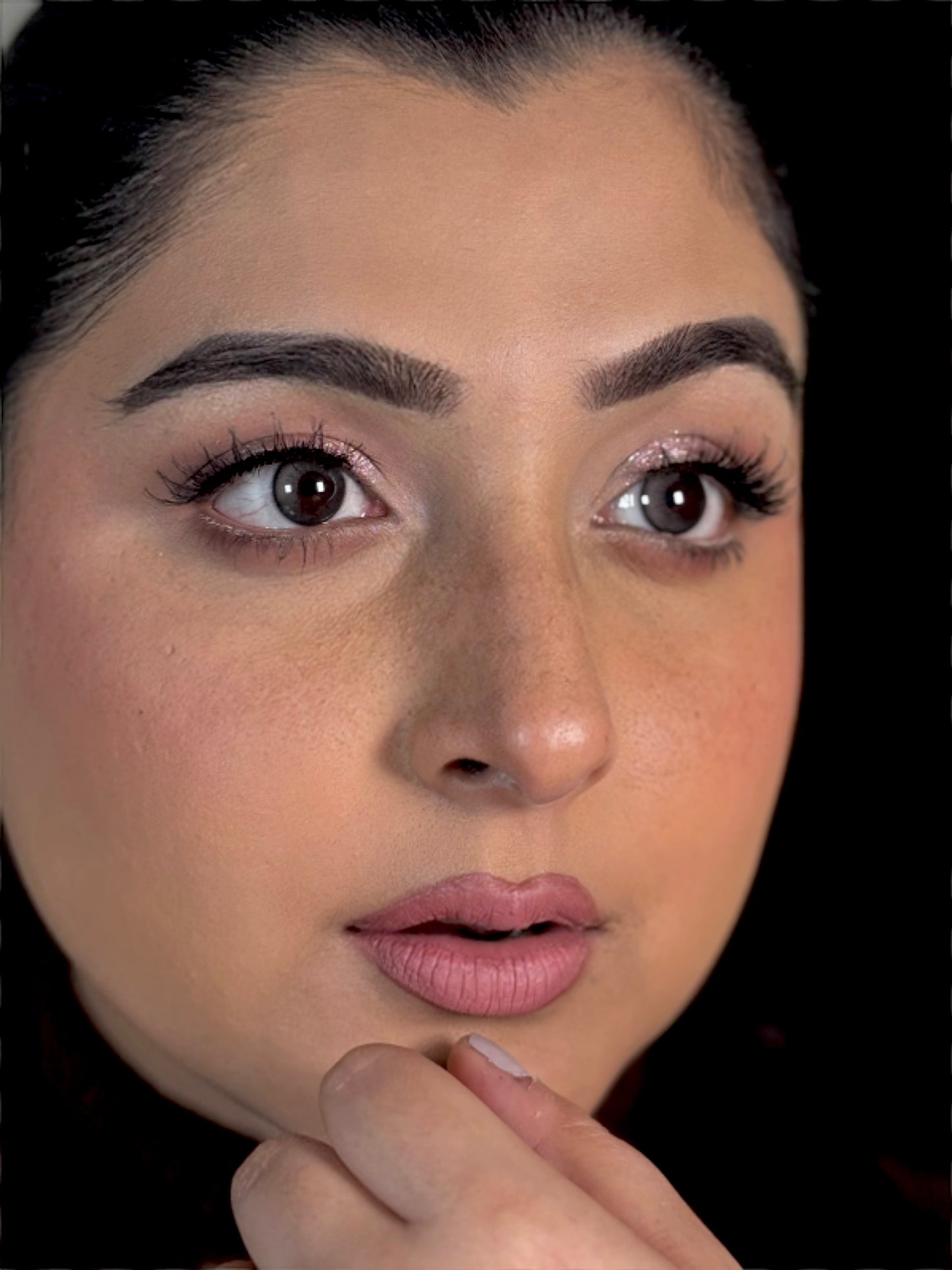 Shadow gray yearly lenses