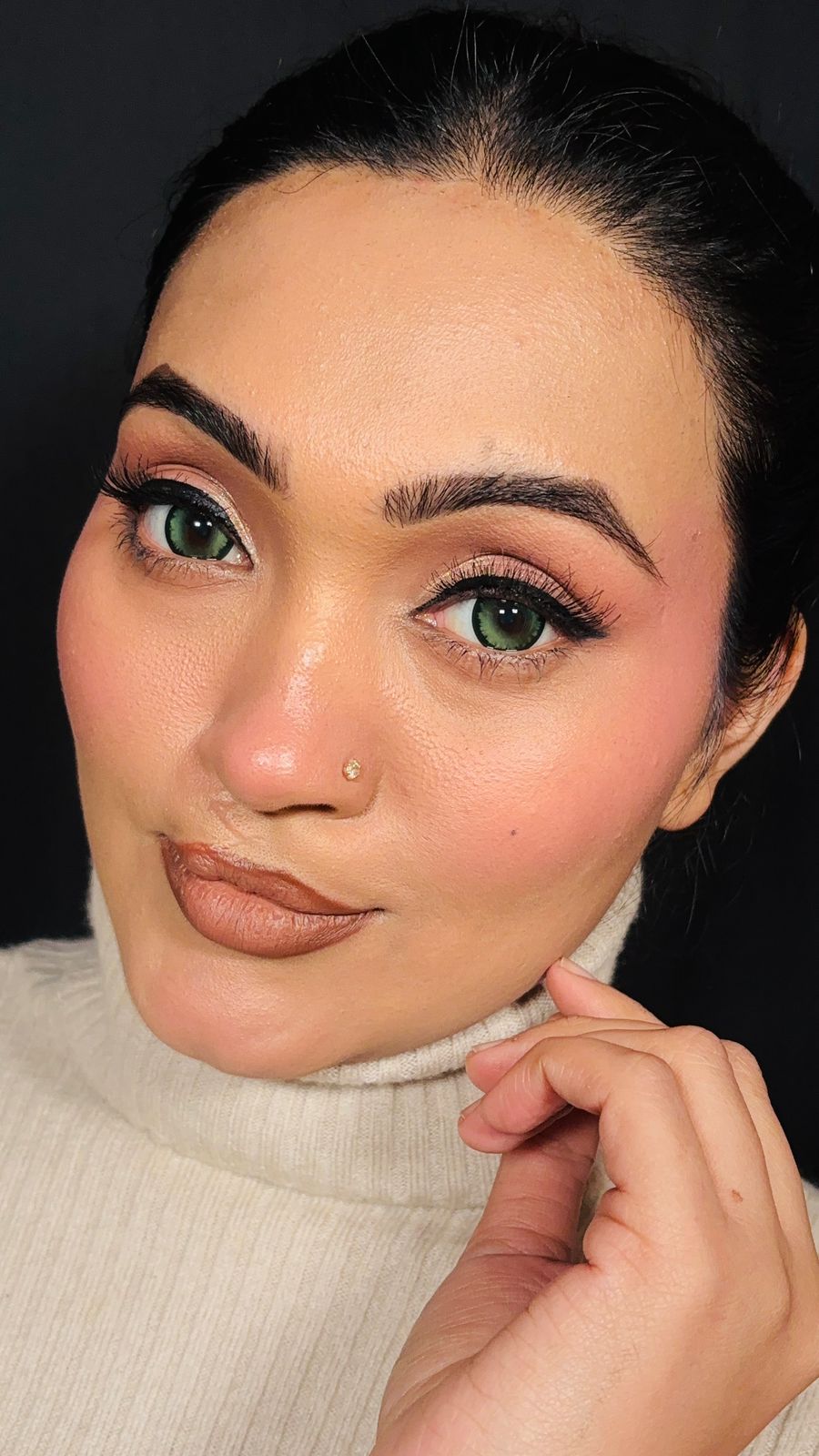 Mystic Green Monthly Lenses