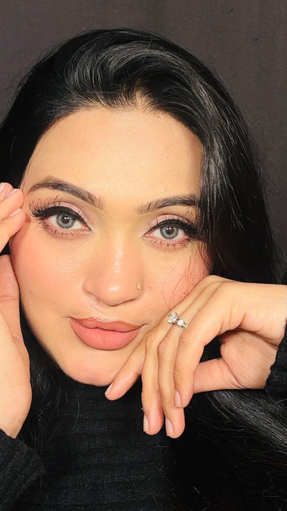 Light Olive Monthly Lenses