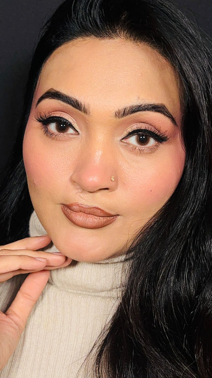 Luxe brown yearly lenses