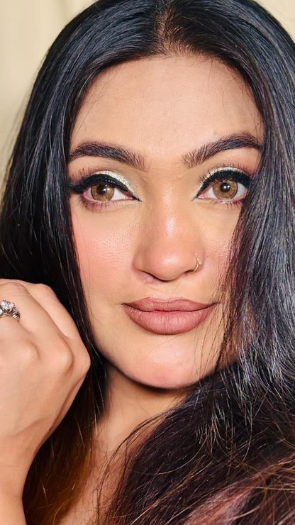 Dark Brown Monthly lenses