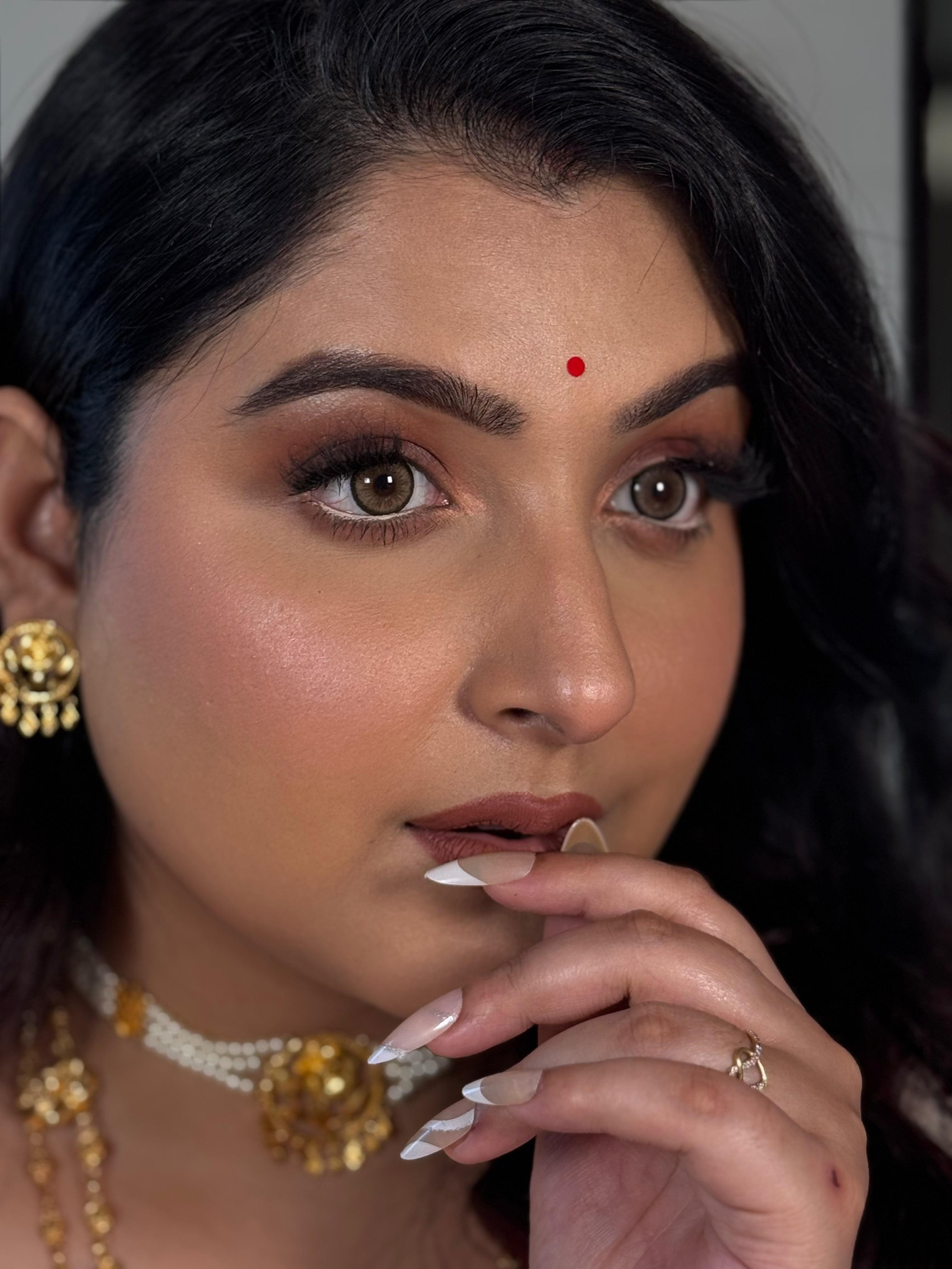 Latte Brown Yearly Lenses