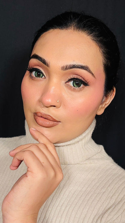 Mystic green yearly lenses