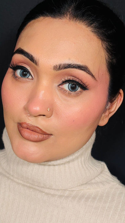 Sky Blue yearly lenses