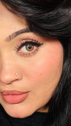 Dark Honey Monthly lenses