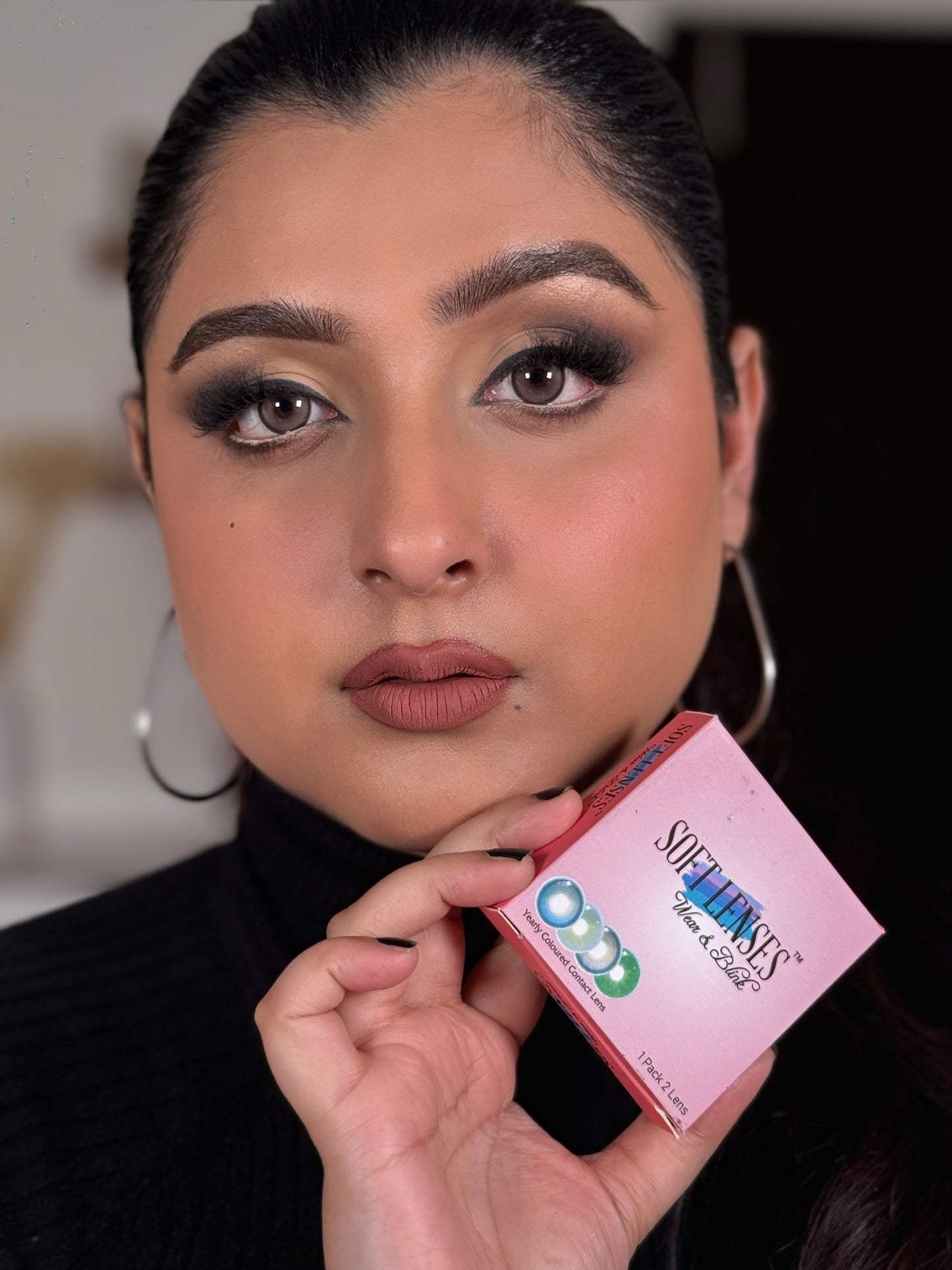 soft brown yearly lenses