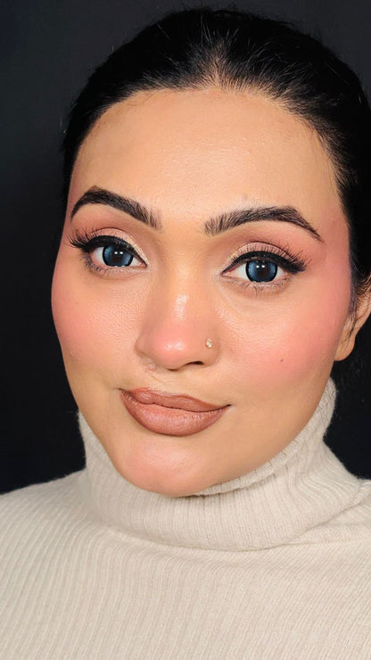 Mystic Blue Monthly Lenses