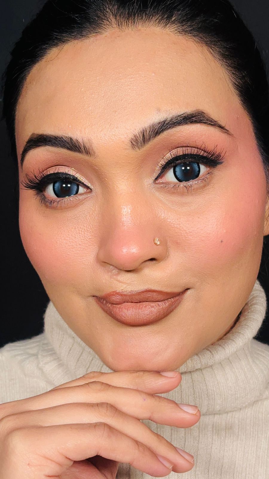 Mystic Blue Monthly Lenses