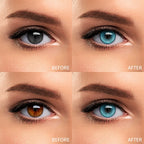 Tara blue monthly lenses