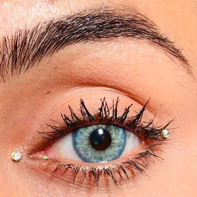 Cloudy Blue Monthly lenses