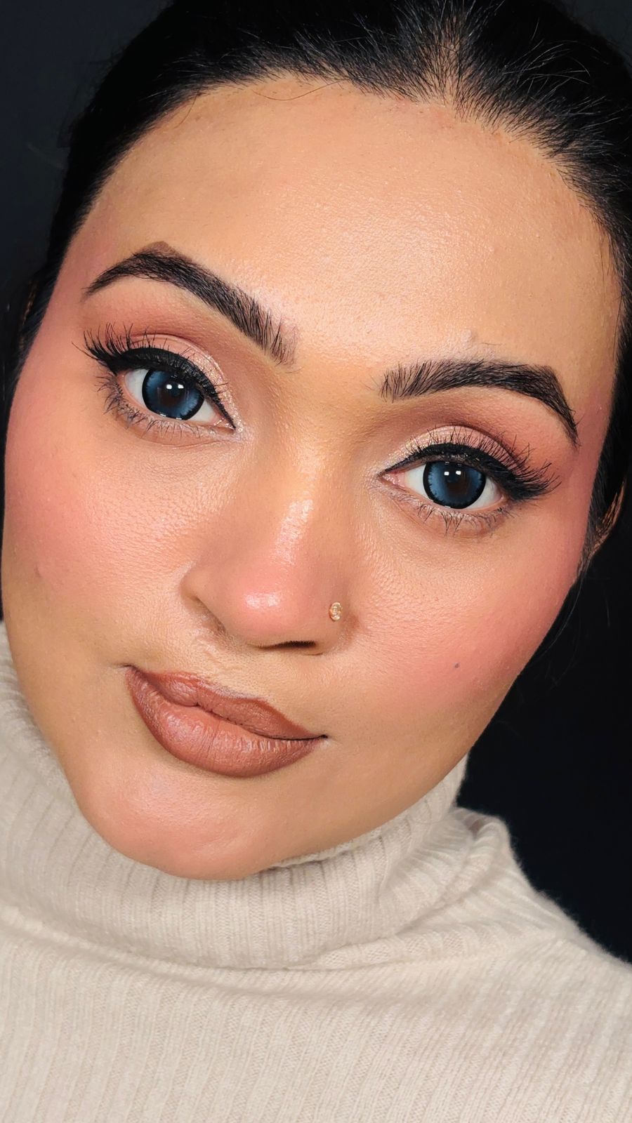 Mystic Blue Monthly Lenses