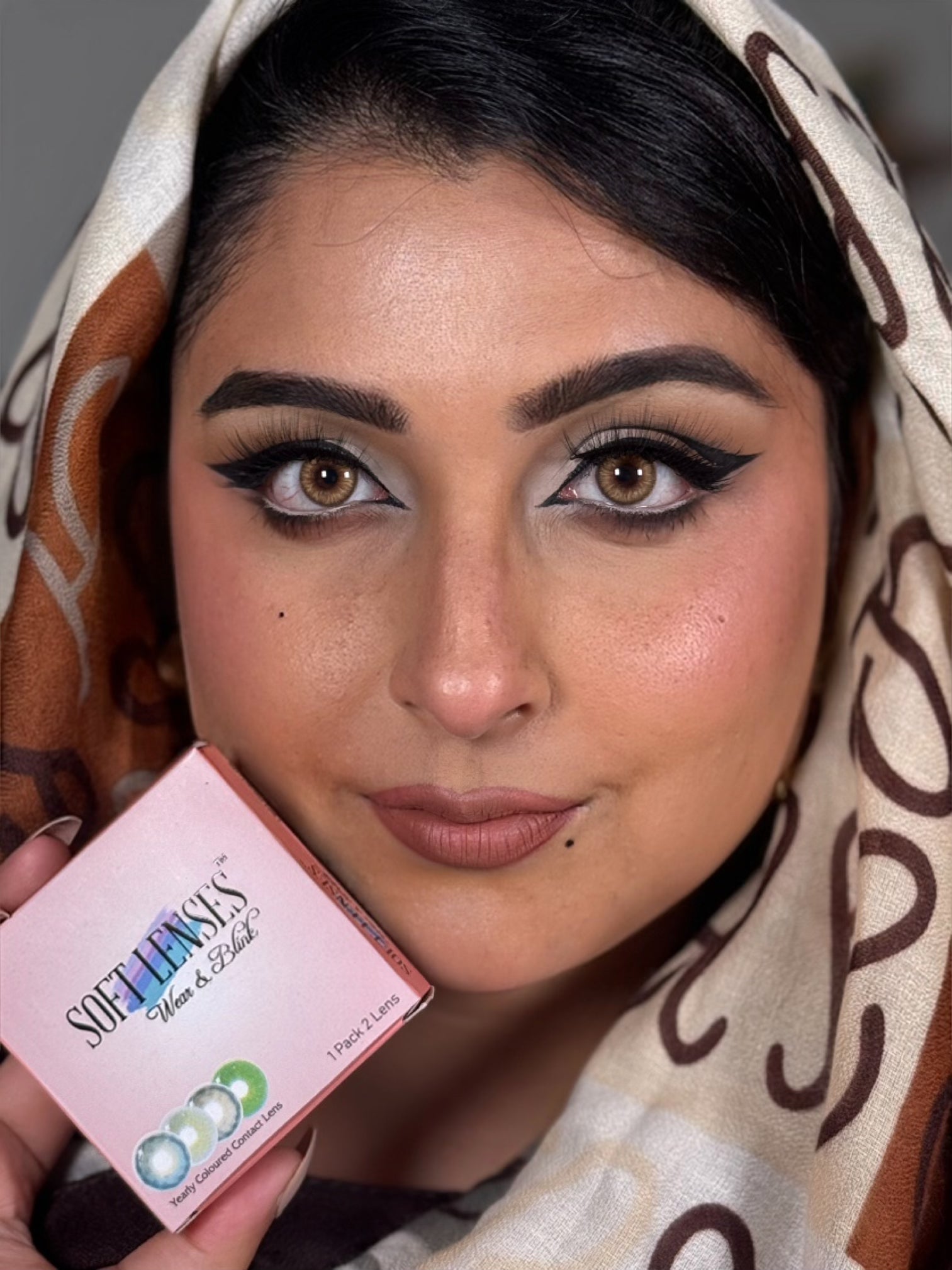 Sephia Brown 3 month lenses
