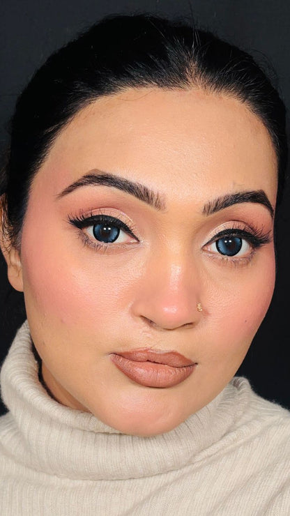 Mystic Blue Monthly Lenses