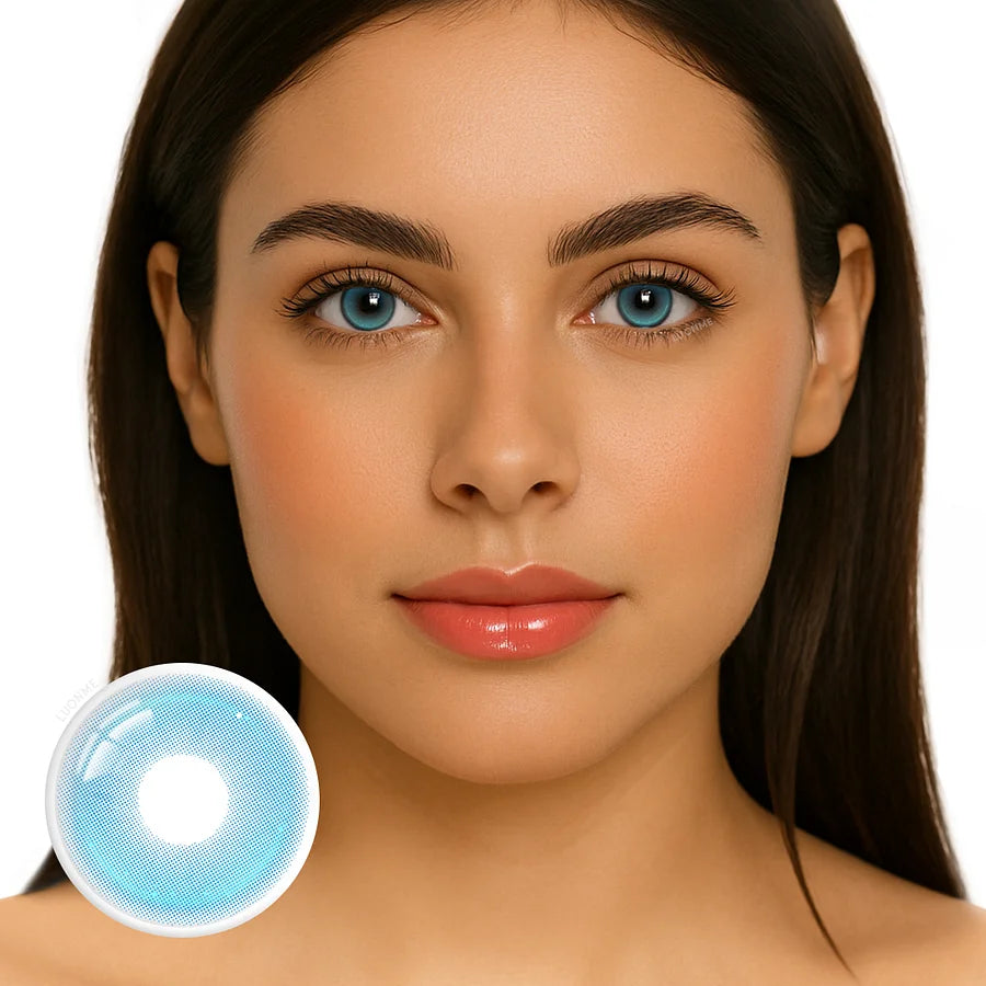 Tara blue monthly lenses