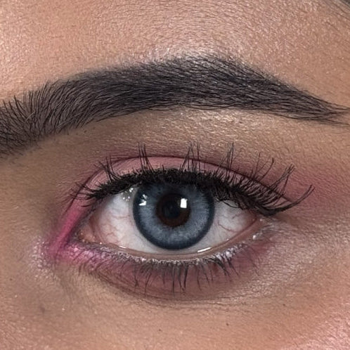 Aqua blue yearly lenses