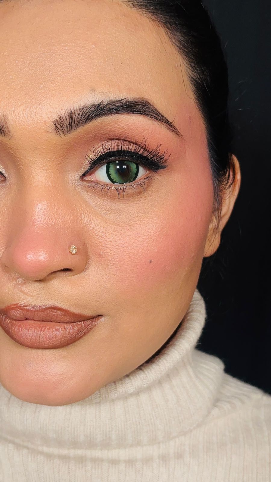 Mystic Green Monthly Lenses