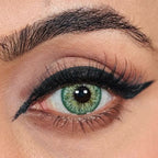 Mint green monthly lenses