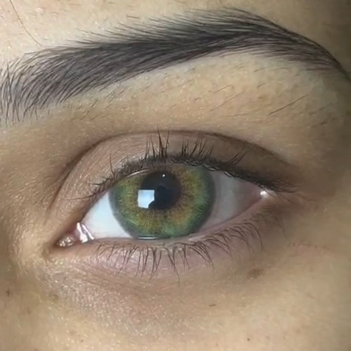 Allure green 3 month lenses