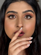 bronze brown 3 month lenses